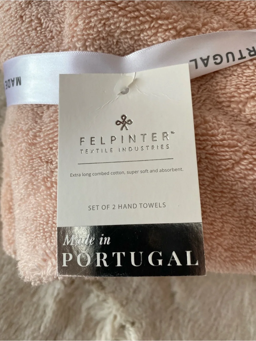 Felpinter 100% cotton 2 ps hand towels